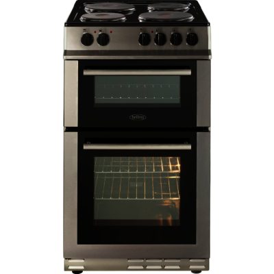 Belling FS50EFDO 50cm Double Oven Electric Cooker in Stainless Steel Belling FS50EFDO 50cm Double Oven Electric Cooker in Stainless Steel